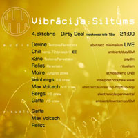 04/10/008 Vibracija:Siltums @ Dirty Deal Cafe